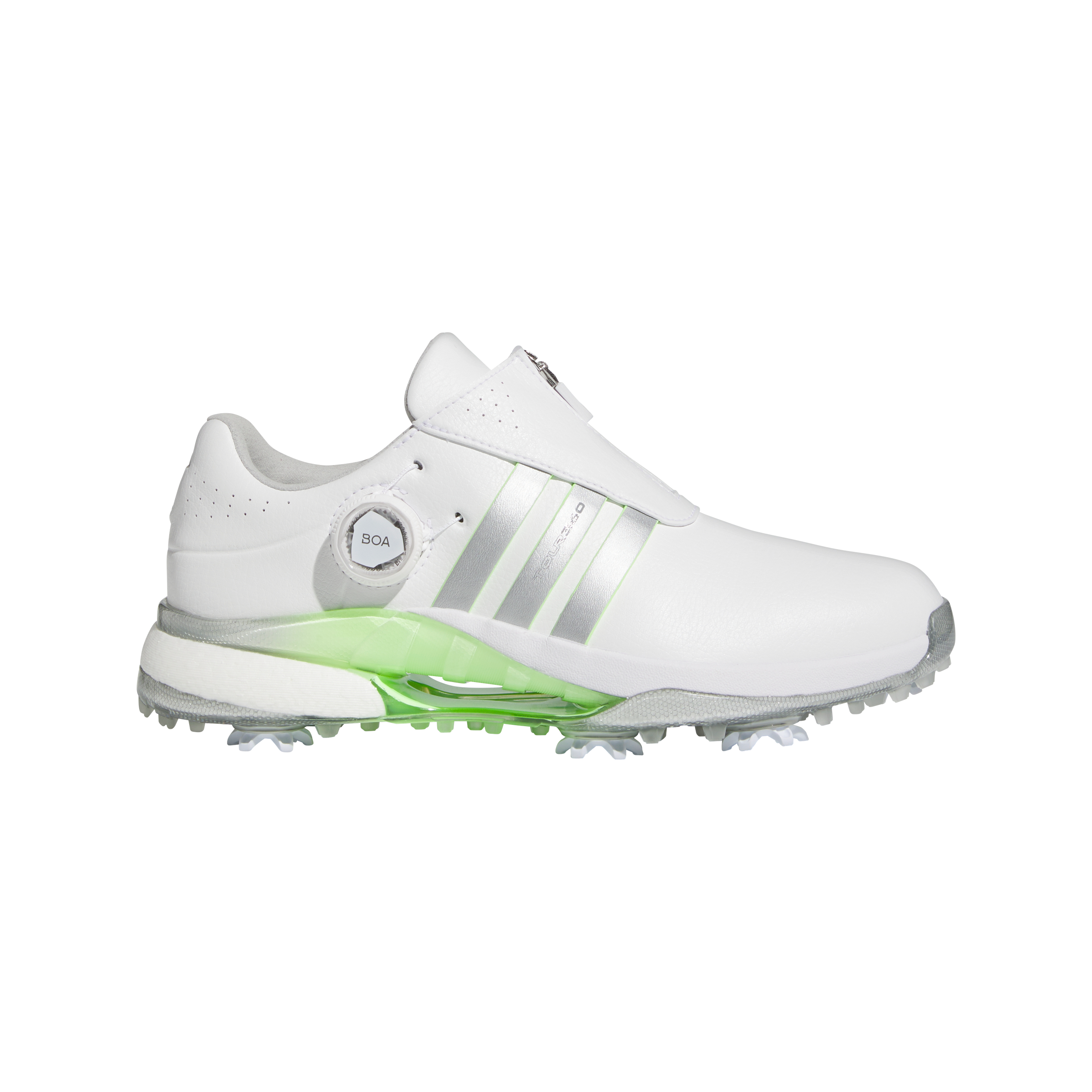 Women\'s Tour360 BOA Spiked Golf Shoe - White/Green